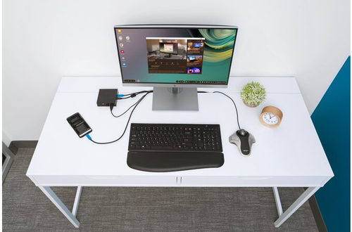 Kensington Advance Fit Keyboard - Wireless Connectivity - Black - 10 m - 2.40 GHz - Volume Control, Multimedia, Mute, Slee