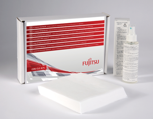 Ricoh CON-CLE-K75. Produkttyp: Gerätereinigungs-Trockentücher, Vorgesehene Verwendung: Scanner, Produktfarbe: Mehrfarbig. 