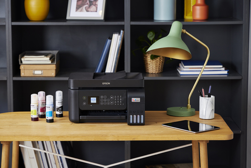 Epson ET-4800 Wireless EcoTank Inkjet Multifunction Printer - Colour - Copier/Fax/Printer/Scanner - 5760 x 1440 dpi Print 
