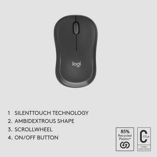 Logitech MK370 Teclado e rato - Inglês (EUA) - USB tipo A Sem fios Bluetooth Teclado - 112 Chave - Keyboard/Keypad Color: 