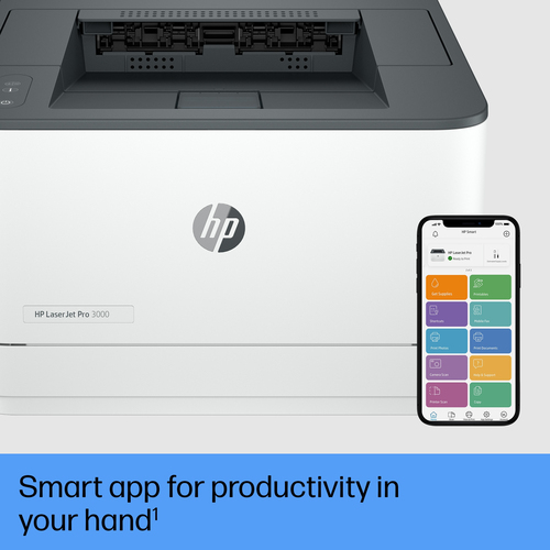 HP LaserJet Pro 3002dw Desktop Wireless Laser Printer - Monochrome - 33 ppm Mono - 1200 x 1200 dpi Print - Automatic Duple