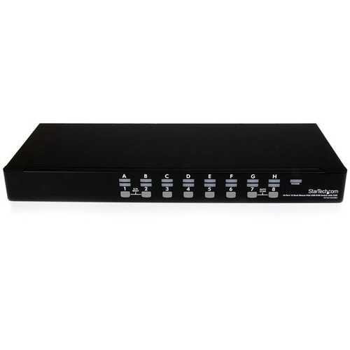 StarTech.com SV1631DUSBUK KVM Switchbox - TAA Compliant - 16 Computer(s) - 1920 x 1440 - 1U - Rack-mountable, Desktop
