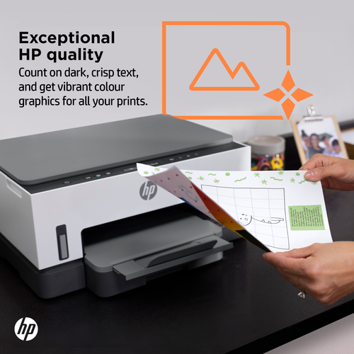HP Smart Tank 7005 Wireless All-in-One Color Printer, Two-sided printing; Copier, Scanner. Print technology: Thermal inkje