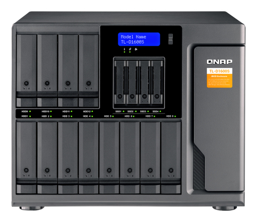 QNAP Invólucro de disco SATA/600 - 16 x HDD suportado - 16 x Total Bay
