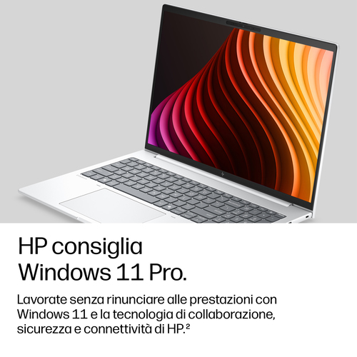 HP EliteBook 8 G2i 16 inch Notebook Next Gen AI PC Wolf Pro Security Edition. Tipo di prodotto: Computer portatile, Fattor