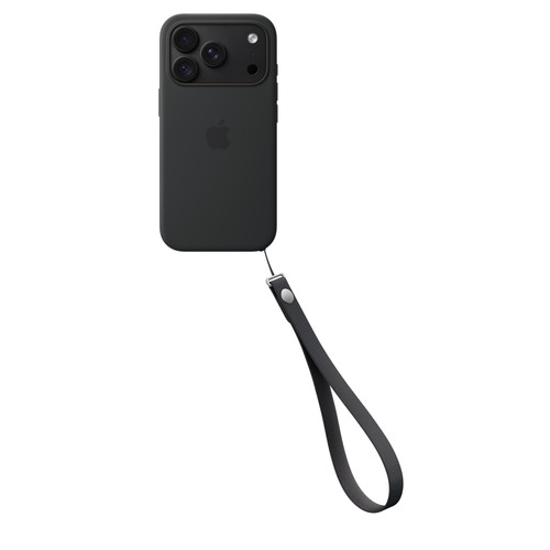 Apple Wrist Strap – Black. Product type: Wristlet strap, Product colour: Black, Material: Polyethylene terephthalate (PET)
