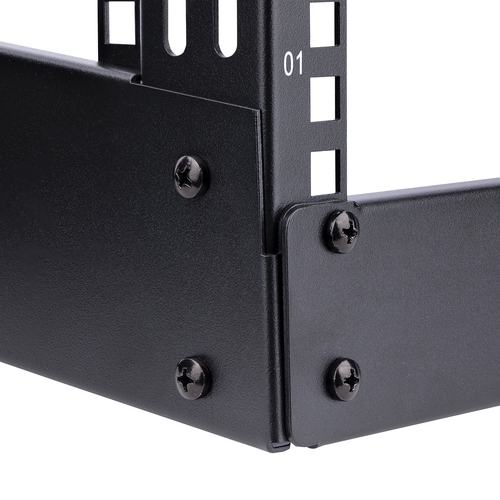 StarTech.com 4U 19" Desktop Open Frame Rack - 2-Post Free-Standing Network Rack - Switch/Patch Panel/Router/Data/AV/IT/Com