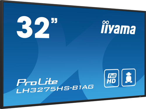 iiyama ProLite LH3275HS-B1AG 812,80 mm LCD Digital-Signage-Display - 24 Stunden/7 Tage Betrieb - IPS-Technologie (In-Plane