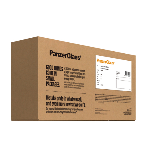 PanzerGlass Glass Privacy Screen Protector for Apple iPhone 16 Pro - For OLED iPhone 16 Pro - Smudge Proof, Fingerprint Re