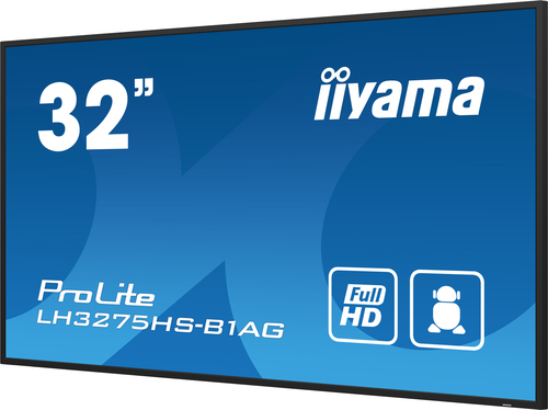 iiyama ProLite LH3275HS-B1AG 812,80 mm LCD Digital-Signage-Display - 24 Stunden/7 Tage Betrieb - IPS-Technologie (In-Plane