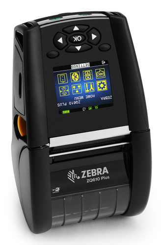 Zebra ZQ610 Plus Varejo, Transporte e Logística, Manufatura, Móvel, Armazém Impressora térmica direta - Monocromático - Po
