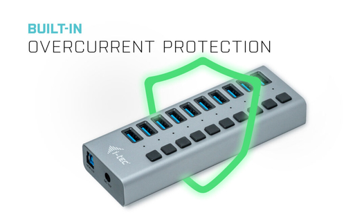 I-TEC USB 3.0 HUB 10 PORT 48 W I-TEC USB 3.0 HUB 10 PORT 48 W