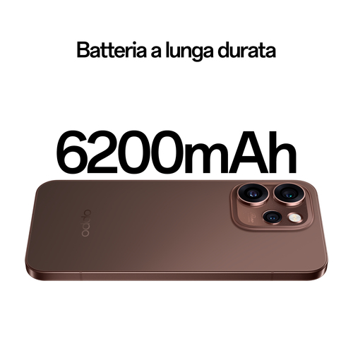OPPO Reno15 Pro 5G AI Smartphone, Tripla fotocamera 200+50+50MP, Selfie 50MP, Display 6.32” 120HZ AMOLED FHD+, 6200mAh, RA