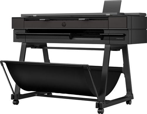 HP Designjet T850 DIN A0 Tintenstrahl-Großformatdrucker - Includes Scanner, Kopierer, Drucker - 914,40 mm (36 Zoll) Druckb