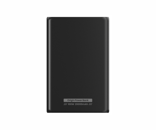 Origin Stromspeicher - Silber - für Notebook, Netbook - Lithium-Ionen (Li-Ionen) - 20000 mAh - USB Typ-C Anschluss - 2 x U