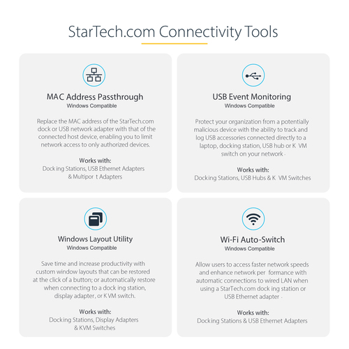 StarTech.com USB C Multiport Adapter, 4K 60Hz HDMI HDR10 Video, 3 Port 5Gbps USB-A Hub, 100W PD Pass-Through, GbE, SD/Micr