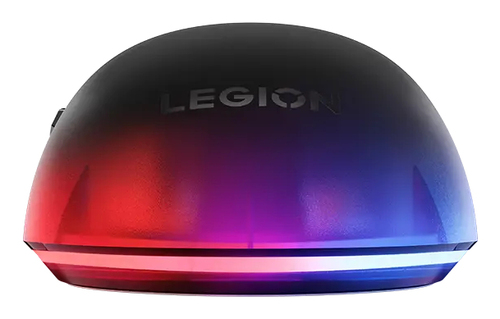Lenovo Legion M410 Gaming Mouse - Radio Frequency - USB Type C - 6 Button(s) - Transparent Black - Cable/Wireless - 2.40 G