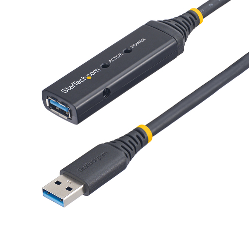 StarTech.com 3m USB 3.0 (5Gbps) Active Extension Cable - M/F - Extend the distance of a USB 3.0 device an additional 3 met