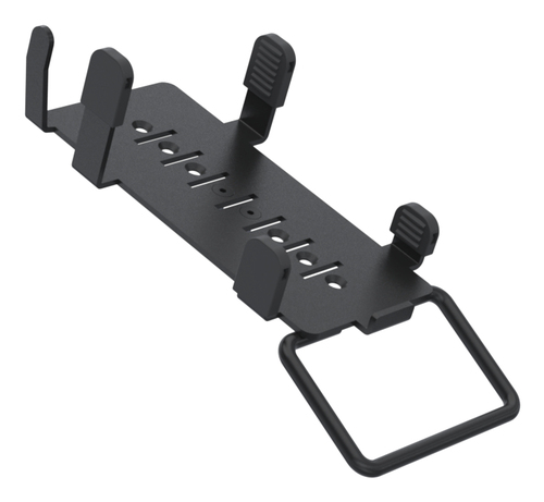 SpacePole MultiGrip Mounting Plate for Payment Terminal - Black