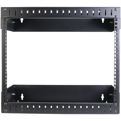 StarTech.com 8U 19" Wall Mount Network Rack - Adjustable Depth 12-20" Open Frame for Server Room /AV/Data/Computer Equipme