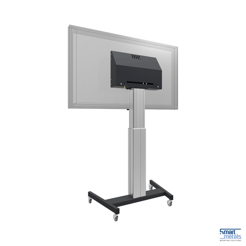 SmartMetals Display-Wagen - 120 kg Belastbarkeit - 4 Rollen - 189 cm (74,41 Zoll) Länge - Schwarz
