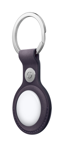 AIRTAG FINEWOVEN KEY RING - MIDNIGHT PURPLE