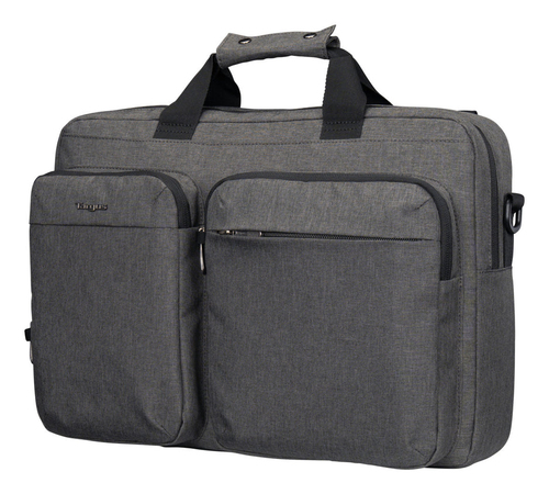 Targus Hybrid TBT94304GL Tasche (Rucksack/Aktentasche) für 38,1 cm (15 Zoll) bis 40,6 cm (16 Zoll) Notebook - Grau - TAA-k