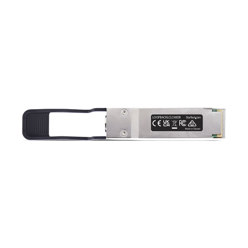 StarTech.com LOOPBACKPLUG100G. Produkttyp: Glasfaserkabeltester, Supported connectors: QSFP28, Test type: Loopback-Test. K