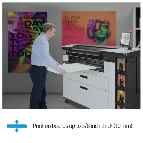 HP PageWide XL Pro 8200 PostScript DIN A2 Tintenstrahl-Großformatdrucker - Includes Drucker, Scanner - 1016 mm (40 Zoll) D