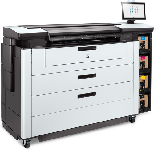 HP PageWide XL Pro 8200 PostScript DIN A2 Tintenstrahl-Großformatdrucker - Includes Drucker, Scanner - 1016 mm (40 Zoll) D