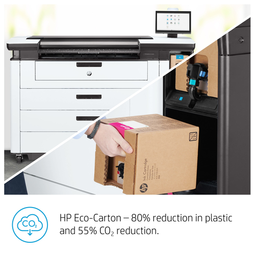 HP PageWide XL Pro 8200 PostScript DIN A2 Tintenstrahl-Großformatdrucker - Includes Drucker, Scanner - 1016 mm (40 Zoll) D