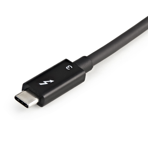 StarTech.com Thunderbolt to Dual DisplayPort Adapter DP 1.4, Dual 4K 60Hz DP Video Converter, 2x Monitor Display Adapter, 
