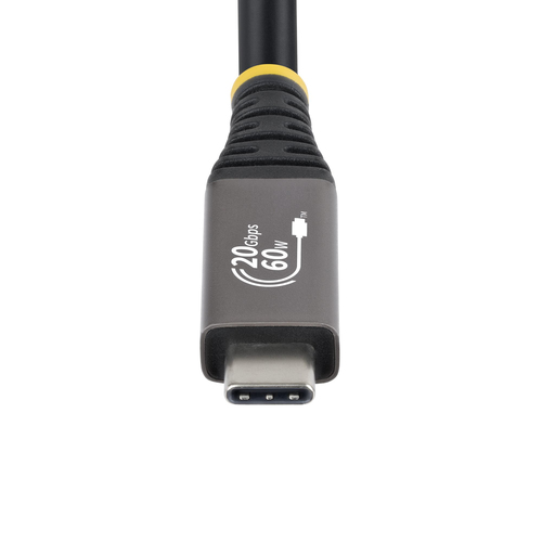 StarTech.com 3 m USB4 A/V/Power/Data Transfer Cable - 1 - Cable for Notebook, USB Device, Docking Station, Wall Charger, M