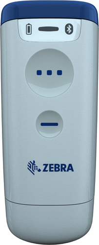 Zebra CS60-HC Inventory Handheld Barcode Scanner - Wireless Connectivity - White - USB Cable Included - 660 mm Scan Distan