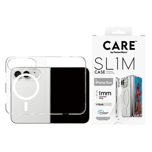 CARE Signature Hülle für Apple Smartphone - Transparent - Polycarbonat, Thermoplastisches Polyurethan (TPU)