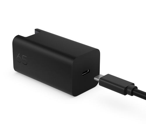 HP 65 W AC Adapter - For Notebook - Europe