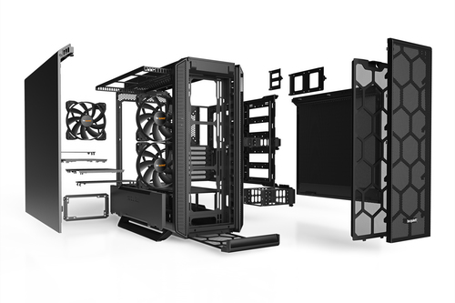 be quiet! Silent Base 802 Computergehäuse - EATX, ATX, Mini ATX, Micro ATX Motherboard Supported - Midi-Tower - SECC, Meta