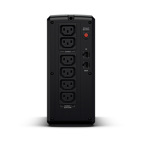 CyberPower UT1050EIG Line-interactive UPS - 1.05 kVA/630 W - Deskside/Tower - AVR - 6 Hour Recharge - 230 V AC Input - 230