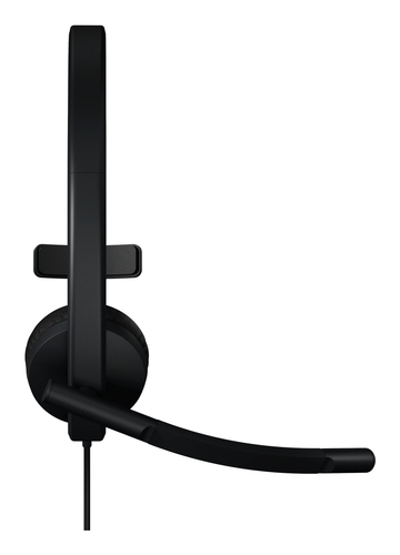 Logitech Kabel Mono Headset - Schwarz - Microsoft-Teams-Zertifizierung - Monaural - Host-Schnittstelle: USB-Typ C