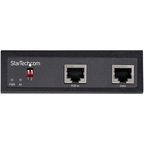 StarTech.com Industrial Gigabit PoE Splitter - 90W Power over Ethernet PoE++ Splitter - 12-48V DC Splitter 802.3bt Ultra P