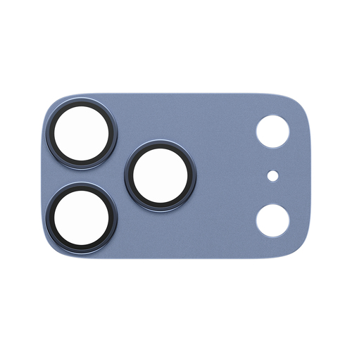 PanzerGlass Fender Camera Lens Protector - Blue - Glass, Aluminium