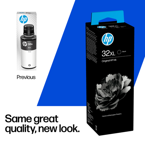 HP 32XL Ink Refill Kit - Black - Inkjet - 6000 Pages - 135 mL - High Yield