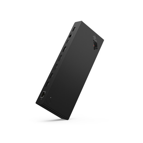 Lenovo 40BG0135GE. Übertragungstechnik: Andocken, Hostschnittstelle: Thunderbolt 4, USB-Stromversorgung bis zu: 100 W. Eth