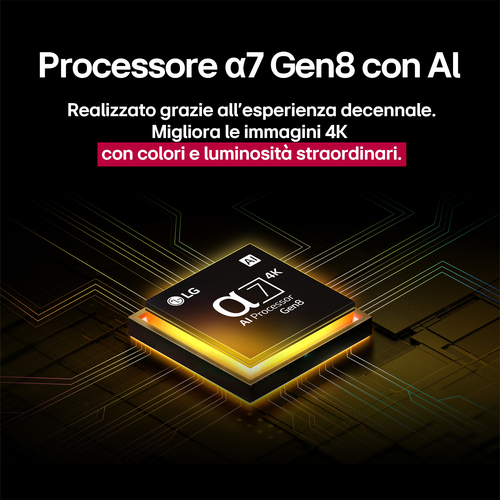 LG QNED AI 55QNED80A6A TV Serie QNED80 55'' 4K, α7 Gen8, HDR10, 20W, 3 HDMI con Game Optimizer, Smart TV WebOS 25. Dimensi