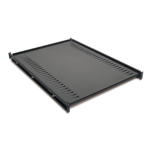 APC Fixed Shelf - 250lbs/114kg, Black. Type: Adjustable shelf, Product colour: Black, Housing material: Metal. Width: 470 