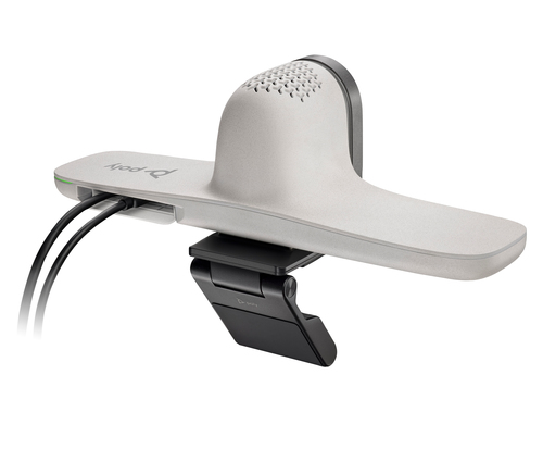 Poly Studio e70 - Webcam - 20 Megapixel - Weiß - USB-Typ C - 3840 x 2160 Pixel Videoauflösung - 4K - 120° Angle - 7,3x Dig