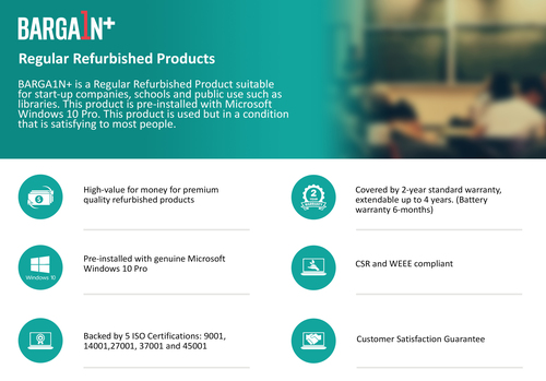 T1A Lenovo ThinkPad T480 Refurbished. Product type: Laptop, Form factor: Clamshell. Processor family: Intel® Core™ i5, Pro