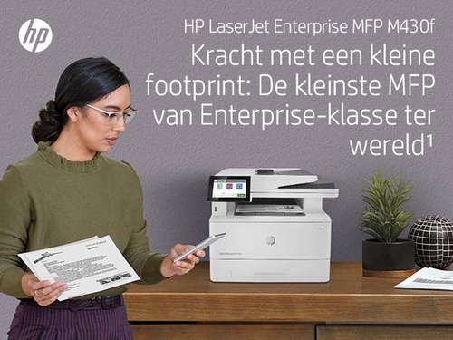 HP LaserJet Enterprise MFP M430f. Print technology: Laser, Printing: Mono printing, Maximum resolution: 1200 x 1200 DPI. C