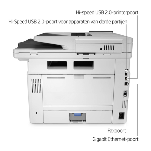 HP LaserJet Enterprise MFP M430f. Print technology: Laser, Printing: Mono printing, Maximum resolution: 1200 x 1200 DPI. C