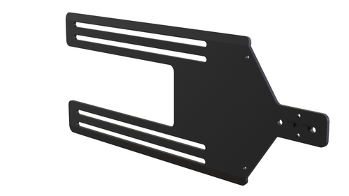 Support mural SpacePole pour Terminal de paiement, Ecran, Module - Noir - Portrait - 38,1 cm à 55,9 cm (22 ") - Compatibil